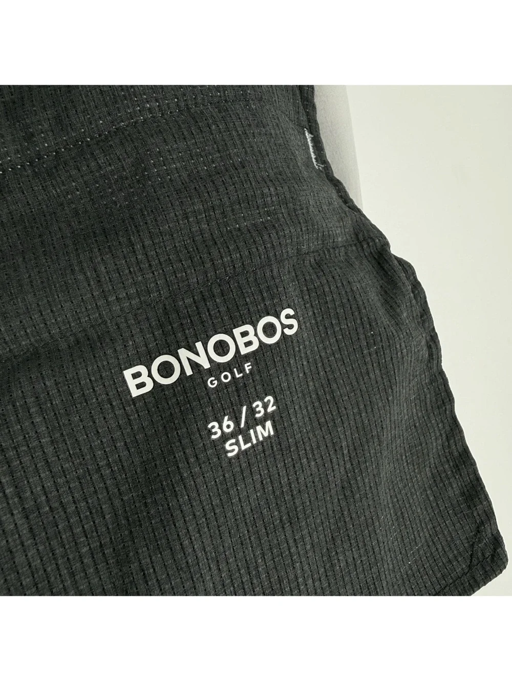 Bonobos Golf Pants Mens Size 36x32 Gray Tropical Print Stretch Slim Fit